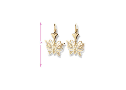 Gold Plated | Animal Earrings